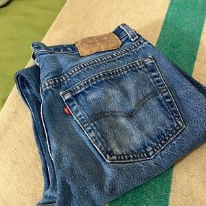 Vintage Levi’s 501s. 33x30 made in USA